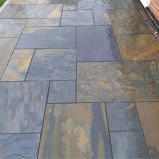 Rustic Slate Mixed Patio
