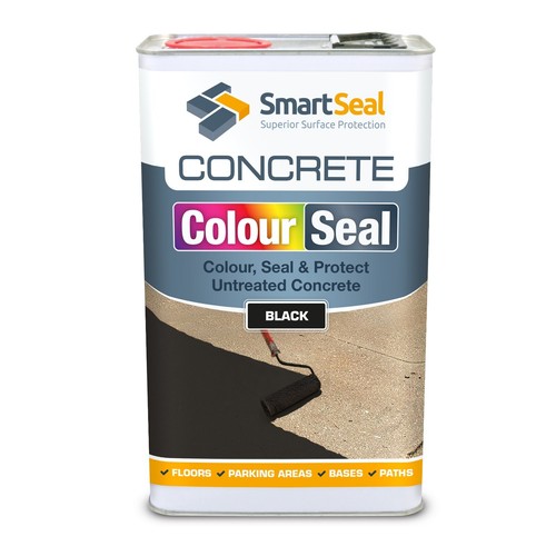 Coloured concrete sealer paint - sealer,