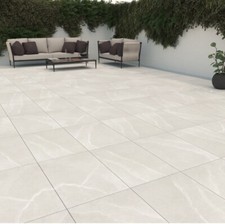 Ivory  porcelain paving patio