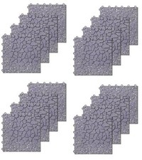 PACK OF 16 GREY GARDEN DECK