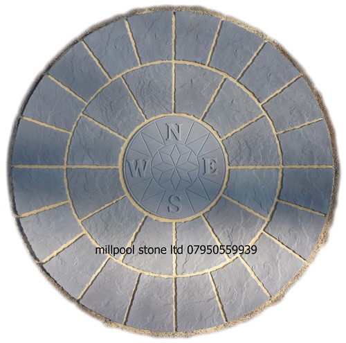 Charcoal grey compass - charcoal,