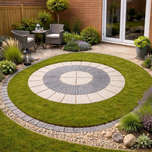Rotunda tiled circle - tiled,