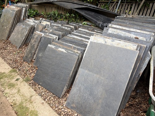 Slate paving slabs 47m 500 - paving,