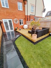 Black Slate Paving Patio Slabs